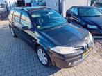 Renault Mégane 2.0 16V GR Tour BJ2008 PANORAMADAK, Stof, Zwart, 4 cilinders, Zwart