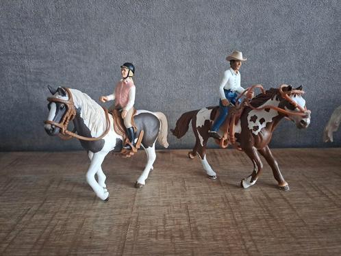 schleich ruiters (E), Verzamelen, Dierenverzamelingen, Zo goed als nieuw, Beeldje of Figuurtje, Paard, Ophalen of Verzenden