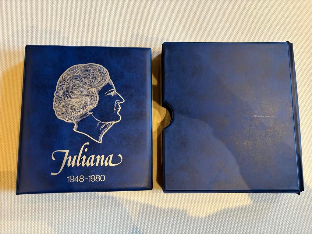 Juliana Munten Album - Nederland inclusief zilver, Postzegels en Munten, Munten en Bankbiljetten | Verzamelingen, Munten, Nederland