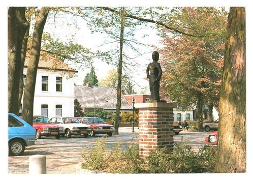 36418	Bredevoort	standbeeld	Hendrikje stoffels	Gelopen met p, Verzamelen, Ansichtkaarten | Nederland, Gelopen, Gelderland, Ophalen of Verzenden