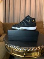 Zwarte Jordan 11 Retro  black metallic / gold white, Ophalen of Verzenden, Zo goed als nieuw, Zwart
