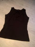 Zwarte top detail, Maat 38/40 (M), Zwart, Nieuw, Ophalen of Verzenden