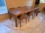 Artisan Torsio design tafel + 6x Artisan Torsio stoelen, Ophalen of Verzenden