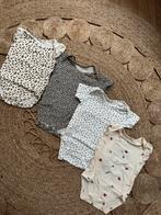 Rompers 4x | maat 50/56, Kinderen en Baby's, Babykleding | Maat 50, Nacht- of Onderkleding, Meisje, Ophalen of Verzenden, Zo goed als nieuw