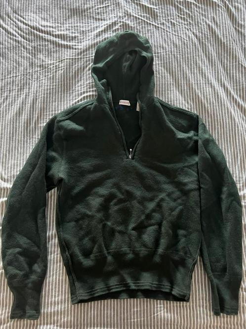 Burberry wool half-zip sweater, Kleding | Heren, Truien en Vesten, Zo goed als nieuw, Maat 46 (S) of kleiner, Groen, Ophalen