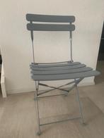 Stoel Metaal HANDIG VOOR DE FEESTDAGEN, Ophalen, Zwart, Metaal, Eén