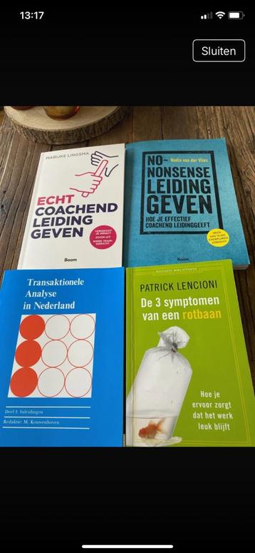 Leidinggeven/coachings bundel beschikbaar voor biedingen