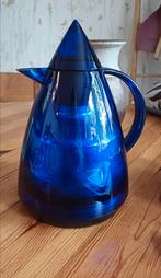 Pracht kobalt blauwe emsa design kan thermoskan jaren 80, Ophalen of Verzenden, Zo goed als nieuw