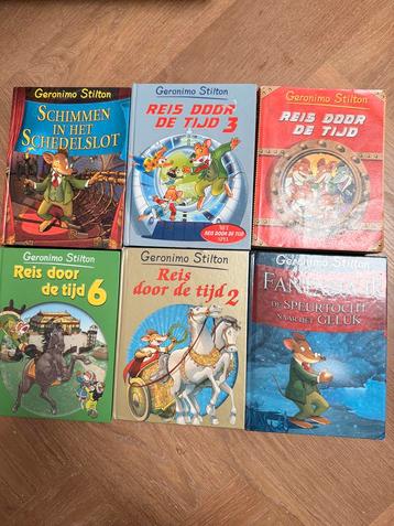 6 Geronimo Stilton Kinderboeken beschikbaar voor biedingen