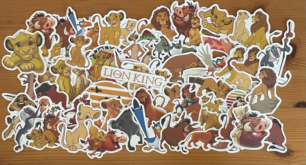The Lion King stickers, Verzenden, Nieuw, Meerdere stickers