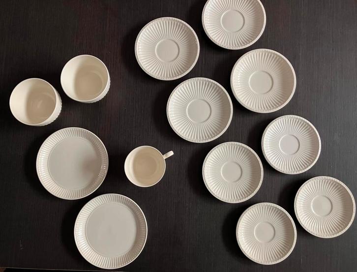 Wedgwood Edme schaaltjes kommen kopje schoteltjes, Huis en Inrichting, Keuken | Servies, Zo goed als nieuw, Kom(men), Wedgwood