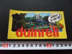 sticker Wassenaar  DUINRELL kikker je van op !  Pretpark, Verzamelen, Stickers, Ophalen, Zo goed als nieuw, Bedrijf of Vereniging