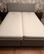 Bezorging is mogelijk 160x200 complete boxspring bed, Tweepersoons, Ophalen of Verzenden, Zo goed als nieuw, 200 cm