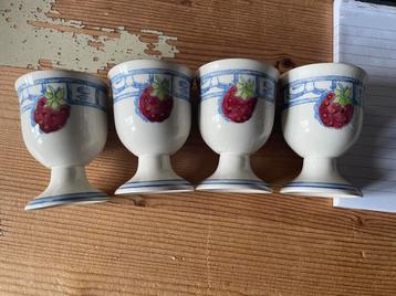 Gien OISEAU BLEU FRUIT eierdopjes beschikbaar voor biedingen