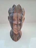 Houtsnijwerk Hoofd, Antiek en Kunst, Ophalen of Verzenden