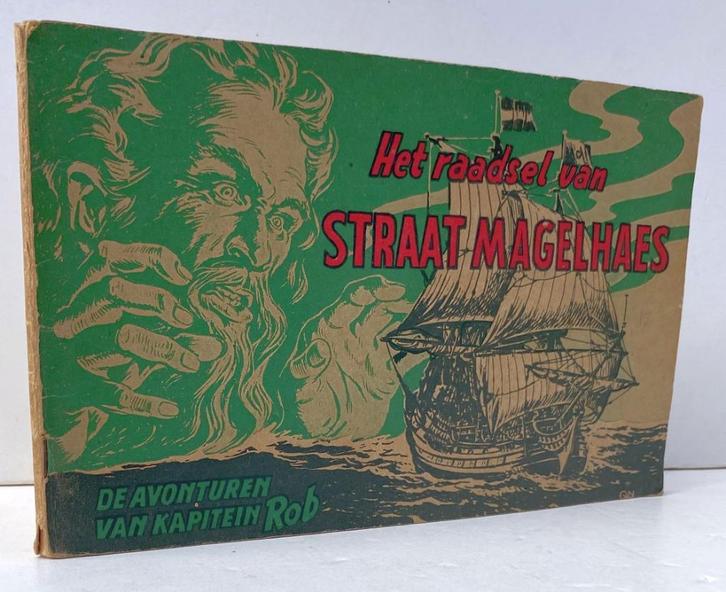 Kapitein Rob - Het raadsel van Straat Magelhaes (1952)  , Boeken, Stripboeken, Zo goed als nieuw, Eén stripboek, Ophalen of Verzenden