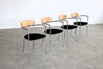 vintage stoelen | eetkamerstoelen | Effezeta | jaren 80, Gebruikt, Overige kleuren, Hout, Timbeije@hotmail.com