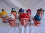 8x POPPENKAST POPPENKOPPEN  (JAREN '50)  € 7,50 PER STUK, Ophalen of Verzenden