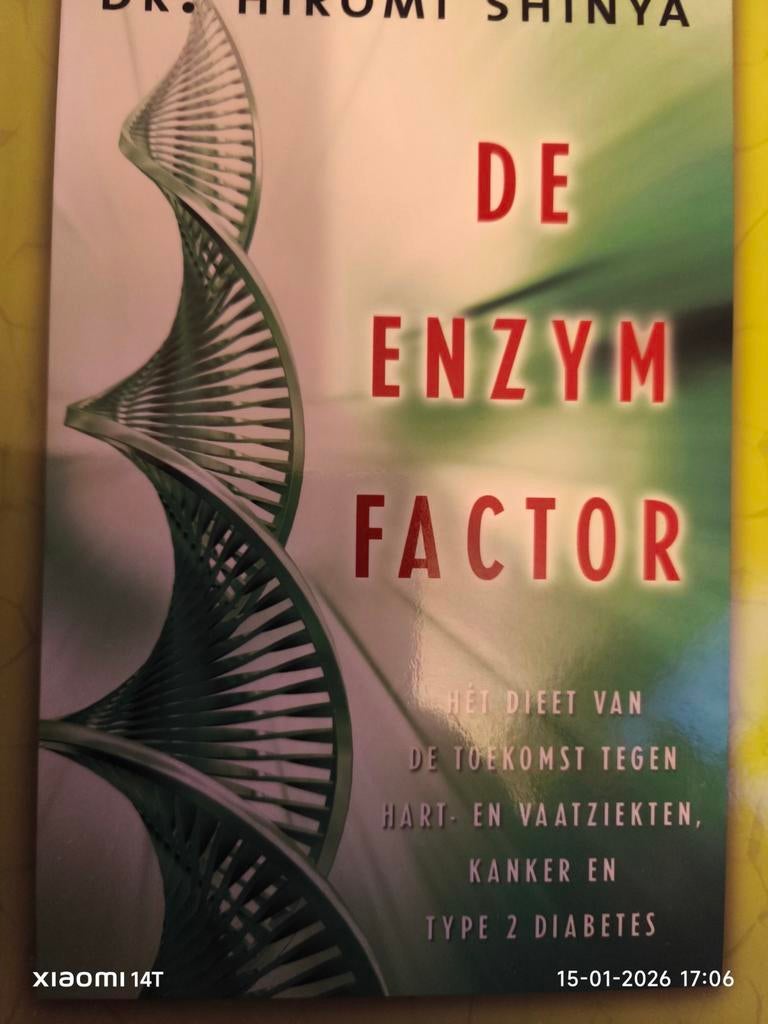 De Enzym Factor - Dr. Hiromi Shinya, Boeken, Ophalen of Verzenden, Gelezen, Dr. Hiromi Shinya