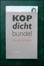 KOPDICHT Bundel - Ronald Snijders - Gedichten - Het gezeik e, Zo goed als nieuw, Verzenden