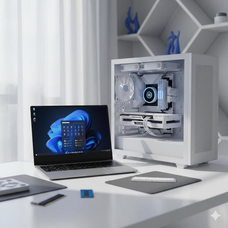 Computer & Laptop Reparatie, Computers en Software, Desktop Pc's, Nieuw, SSD, Ophalen of Verzenden