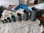 Tinnen set peltrato, Antiek en Kunst, Ophalen of Verzenden