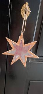 Decoratie Sterren Hout & IJzer 2 st. Nieuw!, Ophalen of Verzenden, Nieuw