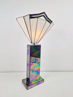 Tiffany Art Deco tafellamp gebrandschilderd glas ‘30 uniek, Art deco, Ophalen of Verzenden, N, Gebruikt