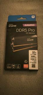 Crucial DDR5 Pro 32GB (2x16GB) 6400MHz CL 32 Geheugen, Computers en Software, 32 GB, Nieuw, Ophalen of Verzenden, Desktop