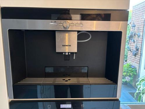 Siemens TK76K573/09 espresso volautomaat inbouw studio line, Witgoed en Apparatuur, Koffiezetapparaten, Gebruikt, Koffiebonen