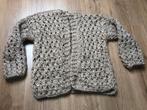 Ala Kiro by kim beige goud handgemaakt wollig openvallend, Kleding | Dames, Truien en Vesten, Beige, Maat 42/44 (L), Nieuw, Ophalen of Verzenden