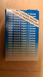 Mijn Woord tegen het Jouwe - Clipper, Hobby en Vrije tijd, Gezelschapsspellen | Kaartspellen, Ophalen of Verzenden, Gebruikt, Clipper