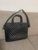 Elegante zwarte laptoptas SACHA, Sieraden, Tassen en Uiterlijk, Tassen | Damestassen, Ophalen, Zo goed als nieuw, Zwart, Handtas