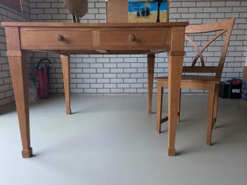 Teak Bureau met 5 Stoelen - ArtimexUnique beschikbaar voor biedingen