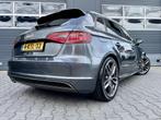 Audi A3 Sportback 1.4 TFSI Ambition Pro Line S 3X S lINE, Auto's, Audi, Euro 5, Gebruikt, Zwart, Leder en Stof
