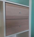 Ikea Kallax lades inzet eikeneffect €10/st, 4 voor €30, Ophalen of Verzenden, Zo goed als nieuw, Minder dan 150 cm, Minder dan 100 cm