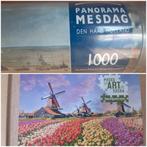 puzzel Panorama Mesdag - Den Haag + puzzel Dutch landscapes, Ophalen of Verzenden, 500 t/m 1500 stukjes, Zo goed als nieuw, Legpuzzel