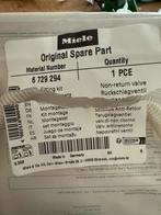 Miele Wasdroger Terugslagventiel - Nieuw! 06729294, Ophalen of Verzenden, Nieuw