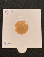 Gouden 5 gulden Wilhelmina 1912, Postzegels en Munten, Munten | Nederland, Verzenden, Koningin Wilhelmina, 5 gulden, Goud