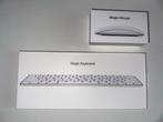 Apple Magic Keyboard + Magic Mouse, Ophalen, Toetsenbord en muis-set, Zo goed als nieuw, Draadloos