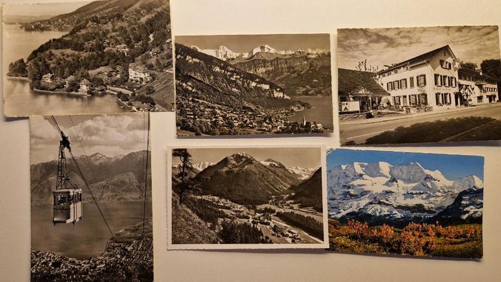 postkaarten, Verzamelen, Ansichtkaarten | Themakaarten, Gelopen, 1940 tot 1960, Stad of Dorp, Ophalen of Verzenden