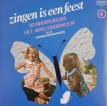 Zingen Is Een Feest 4 - Het AVRO Kinderkoor | LP beschikbaar voor biedingen
