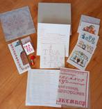 Borduurpatronen/Relatiegeschenk provincie Zeeland 2009, Hobby en Vrije tijd, Ophalen of Verzenden, Zo goed als nieuw, Handborduren