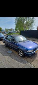 Opel Astra 1.6 I Cabrio 1997 Blauw, 47 €/maand, Origineel Nederlands, Te koop, Benzine