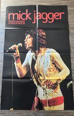 Mega Popfoto Poster van Mick Jagger !!, Ophalen of Verzenden, Zo goed als nieuw, A1 t/m A3, Film en Tv
