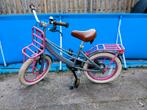 popal lola fiets grijs/roze, Ophalen, Zo goed als nieuw
