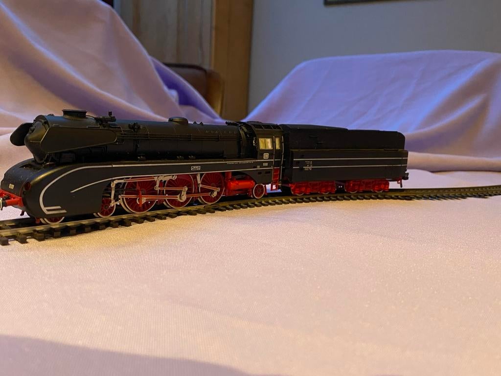 Rivarossi HO BR10 001 Stoomloc - Zo goed als nieuw!, Hobby en Vrije tijd, Modeltreinen | H0, Zo goed als nieuw, Locomotief, Gelijkstroom