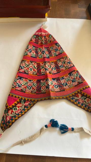 Titicaca chullo Peru of Bolivia - muts handgebreid beschikbaar voor biedingen