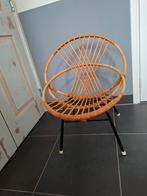 2 Rotan stoeltjes als nieuw, Ophalen, Zo goed als nieuw, Bruin, Eén