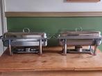 Te koop warmhoudbakken, Ophalen, Zo goed als nieuw, Rvs of Chroom, Vaatwasserbestendig